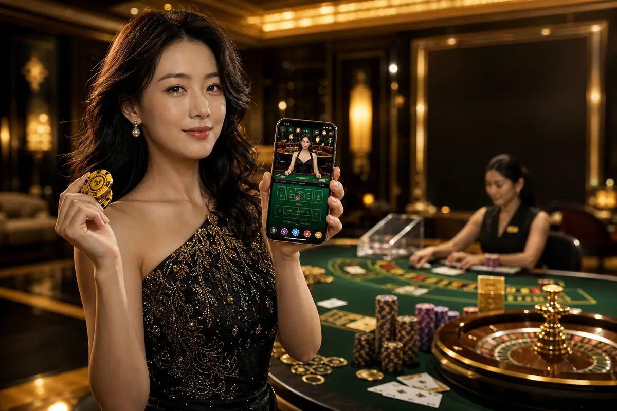 u338 Casino antaramuka permainan langsung studio